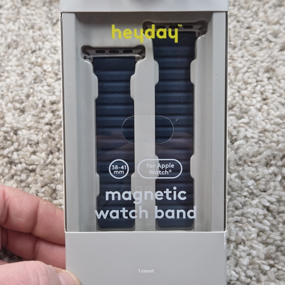 Heyday Magnetic Apple Watch‎ Band 38/40/41mm – Blue Adjustable Strap – New
